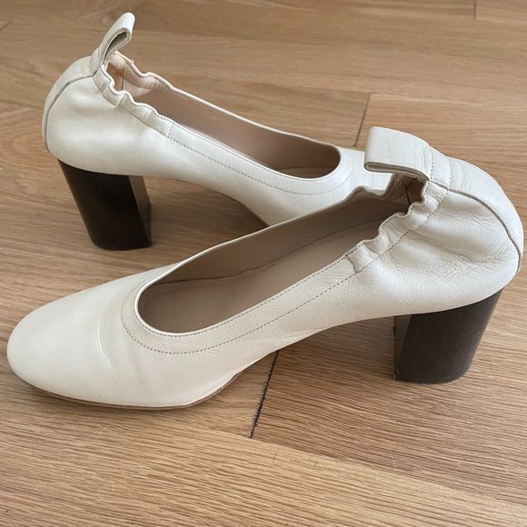 Everlane Shoes Everlane White Pumps Poshmark